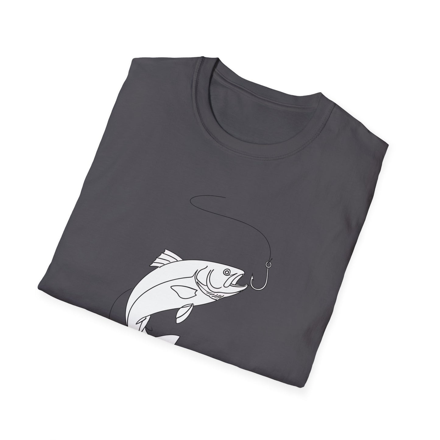 Nice Try Minimal Fish T-Shirt