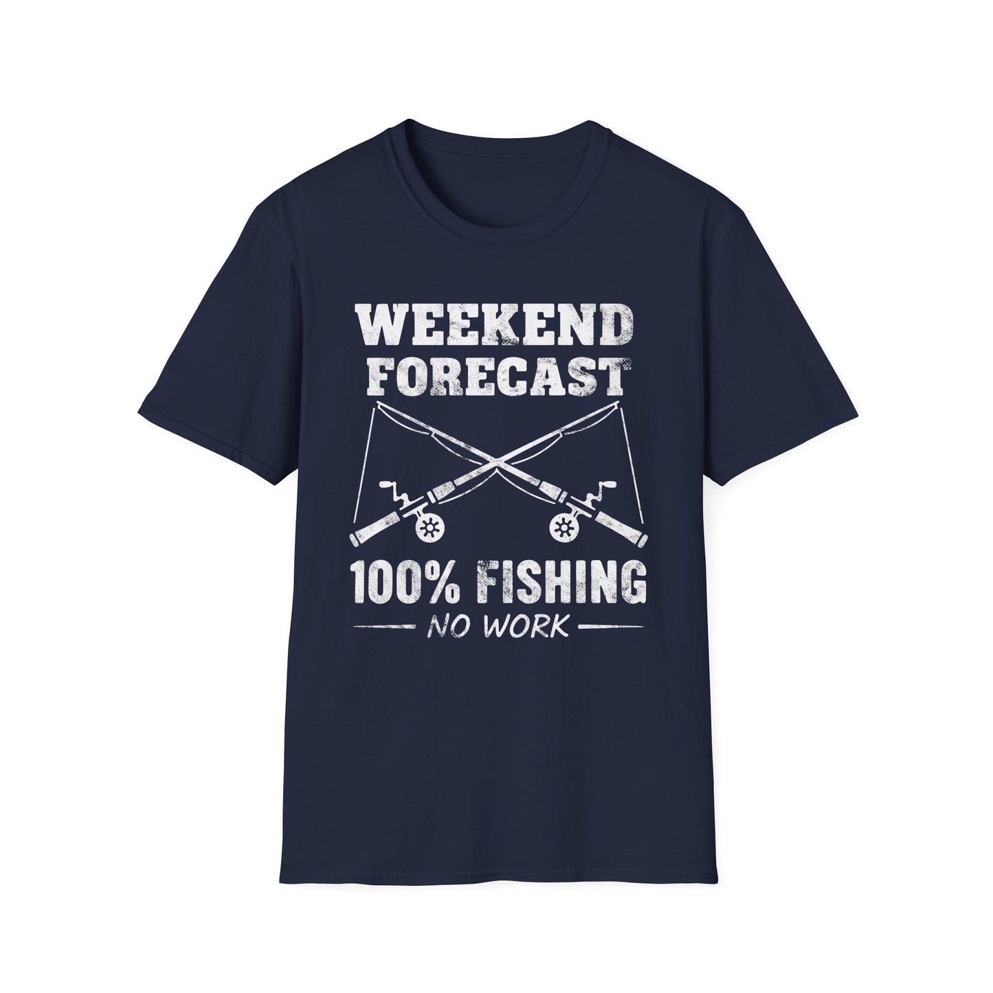 100% Fishing No Work T-Shirt