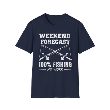 100% Fishing No Work T-Shirt