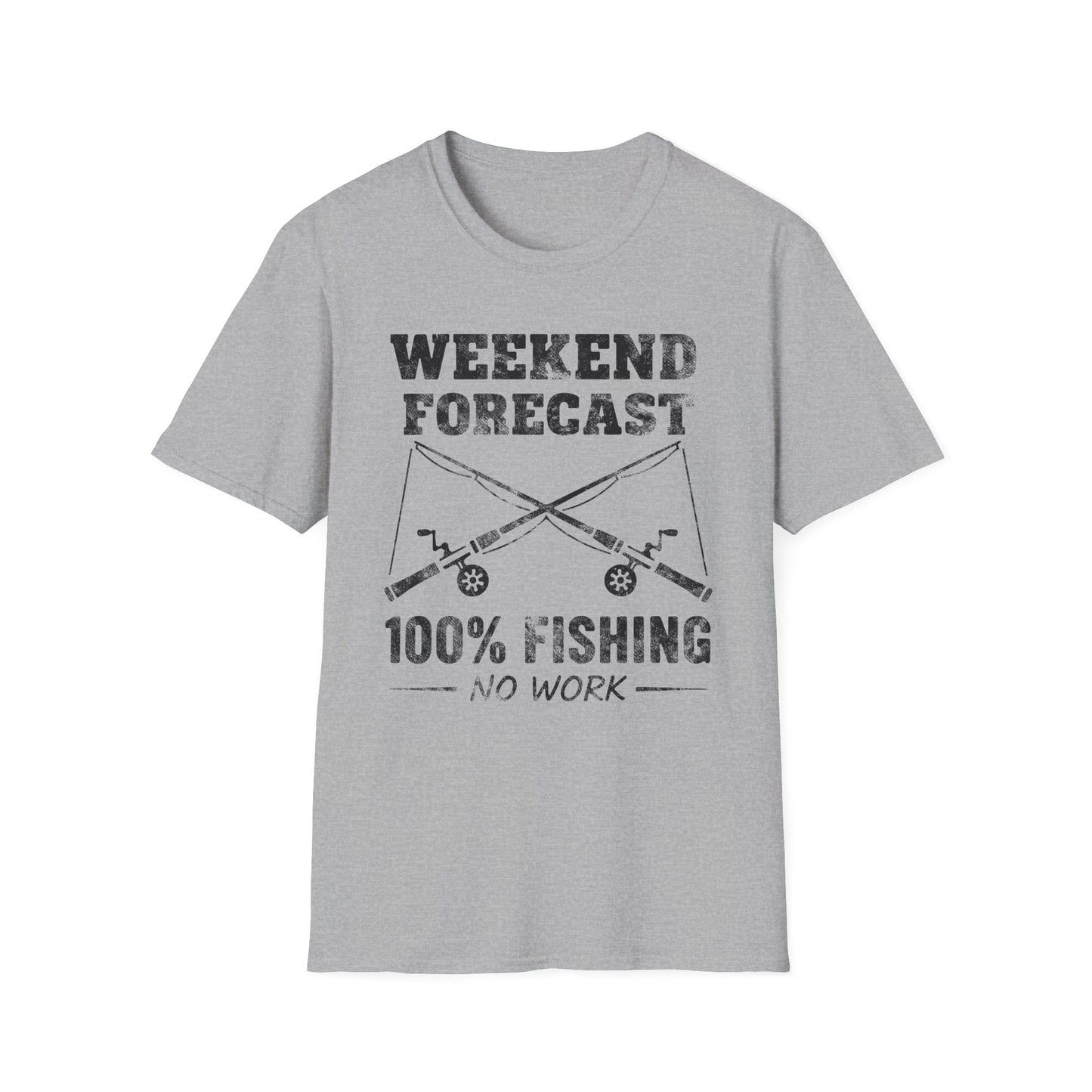 100% Fishing No Work T-Shirt