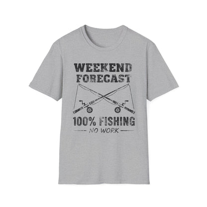 100% Fishing No Work T-Shirt