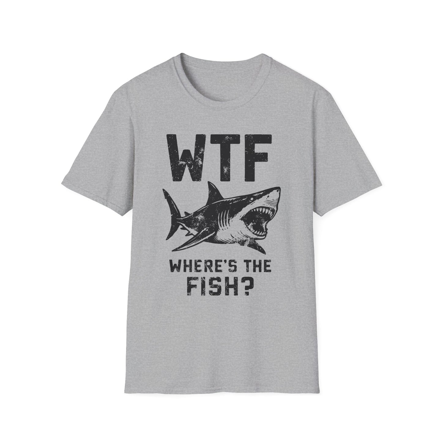 WTF Where's The Fish? Shark T-Shirt