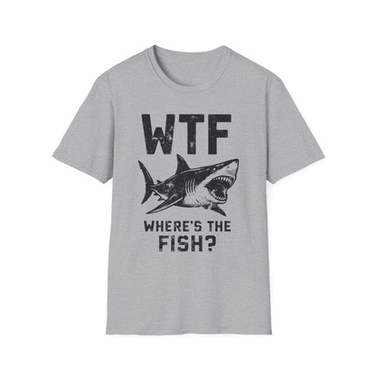 WTF Where's The Fish? Shark T-Shirt