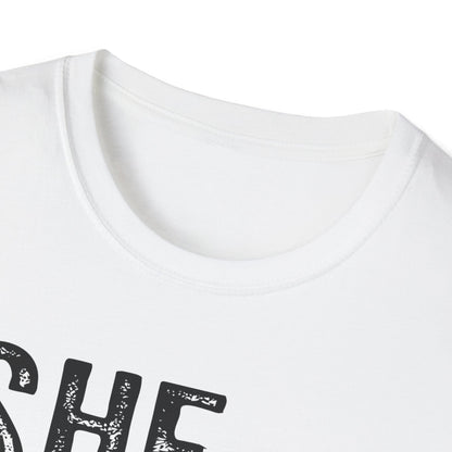 She Casts Deep Fishing T-Shirt