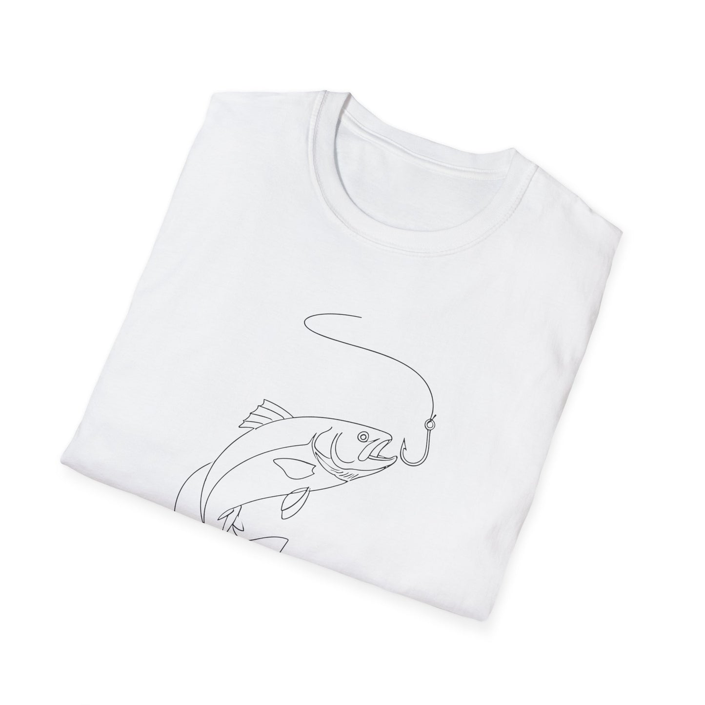 Nice Try Minimal Fish T-Shirt