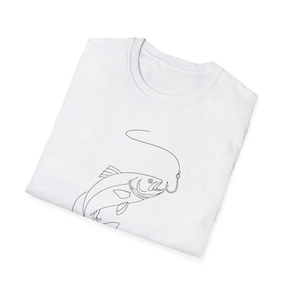 Nice Try Minimal Fish T-Shirt
