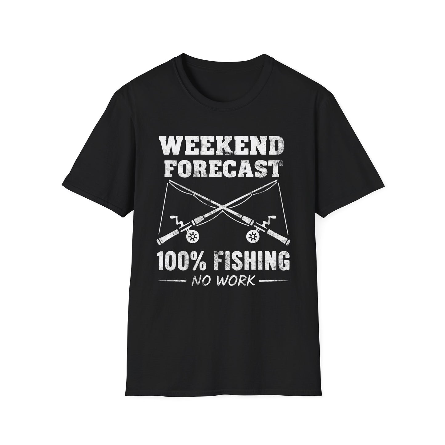 100% Fishing No Work T-Shirt