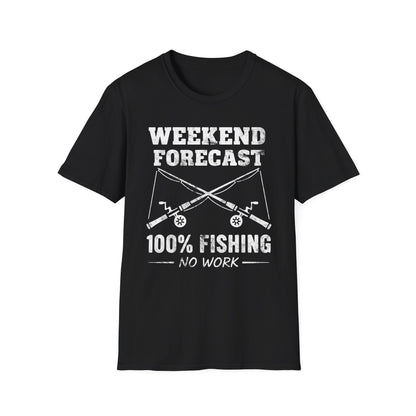 100% Fishing No Work T-Shirt