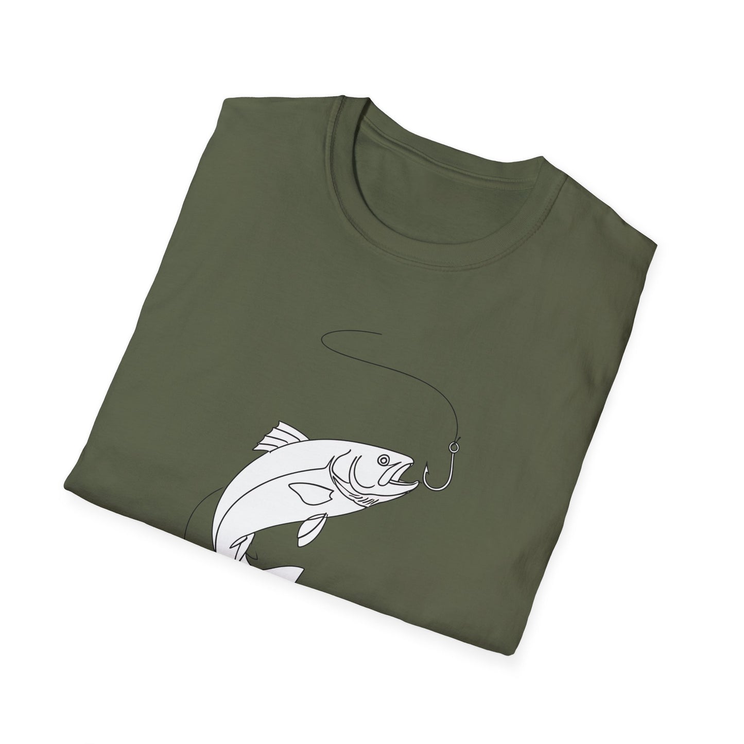 Nice Try Minimal Fish T-Shirt