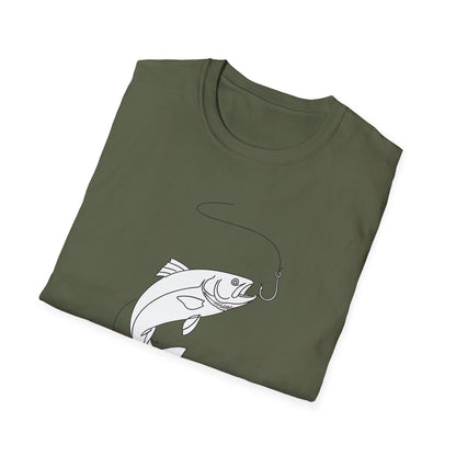 Nice Try Minimal Fish T-Shirt