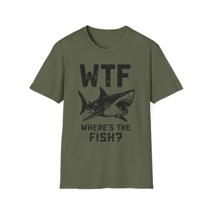 WTF Where's The Fish? Shark T-Shirt