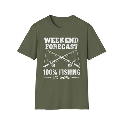 100% Fishing No Work T-Shirt