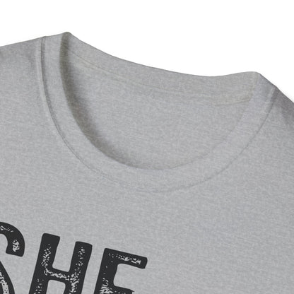 She Casts Deep Fishing T-Shirt