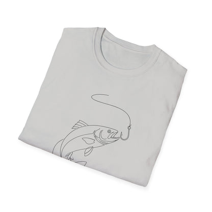 Nice Try Minimal Fish T-Shirt