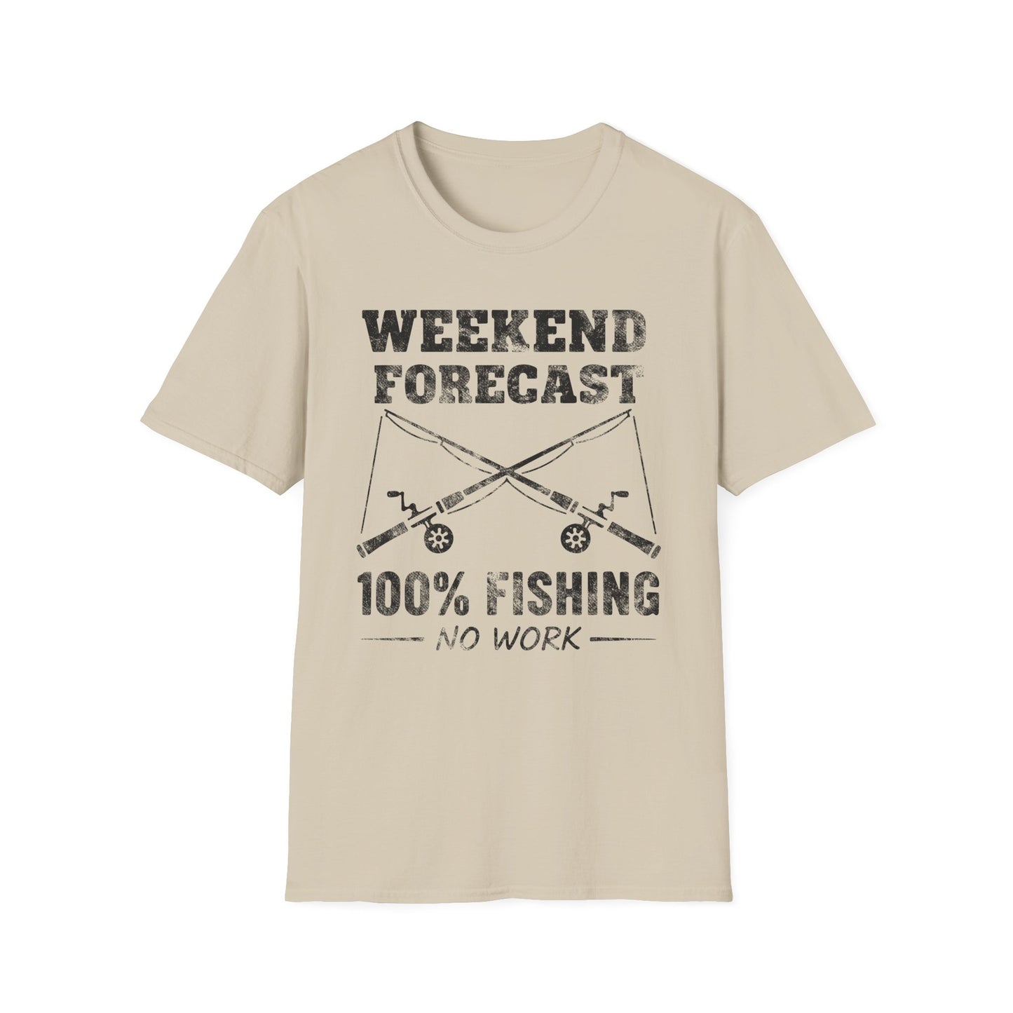 100% Fishing No Work T-Shirt