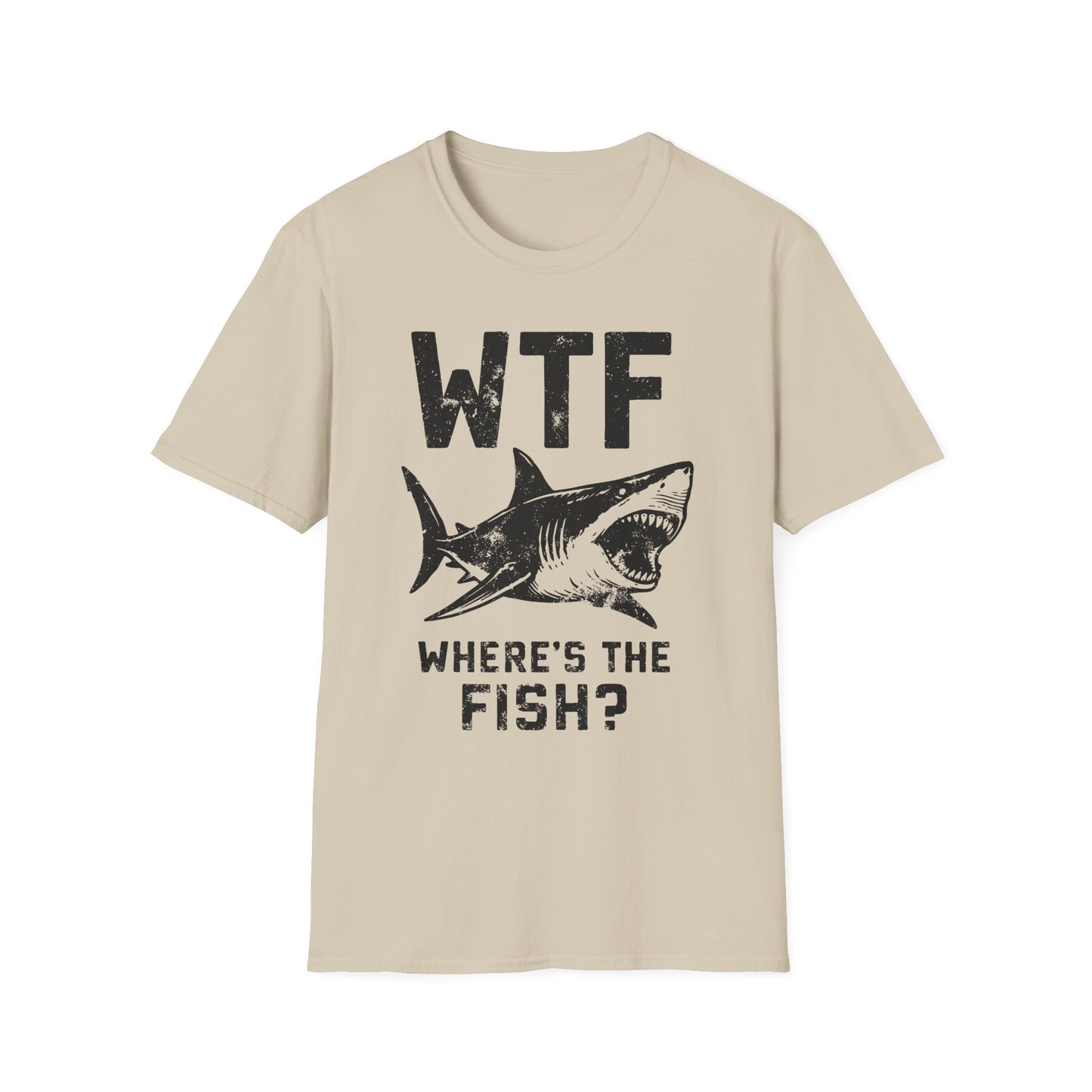 WTF Where's The Fish? Shark T-Shirt
