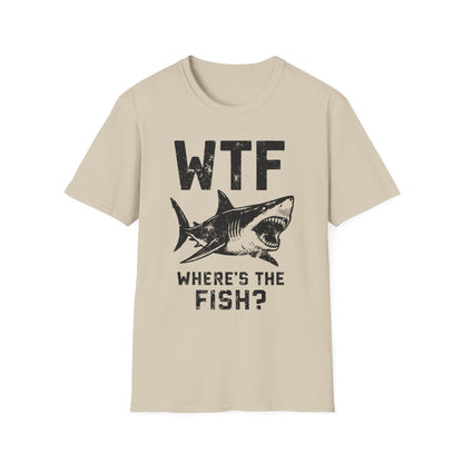 WTF Where's The Fish? Shark T-Shirt