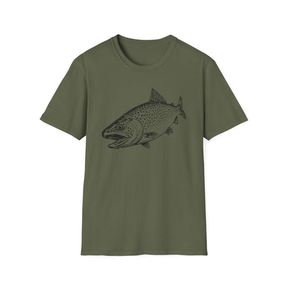 Brook Trout Illustration T-Shirt