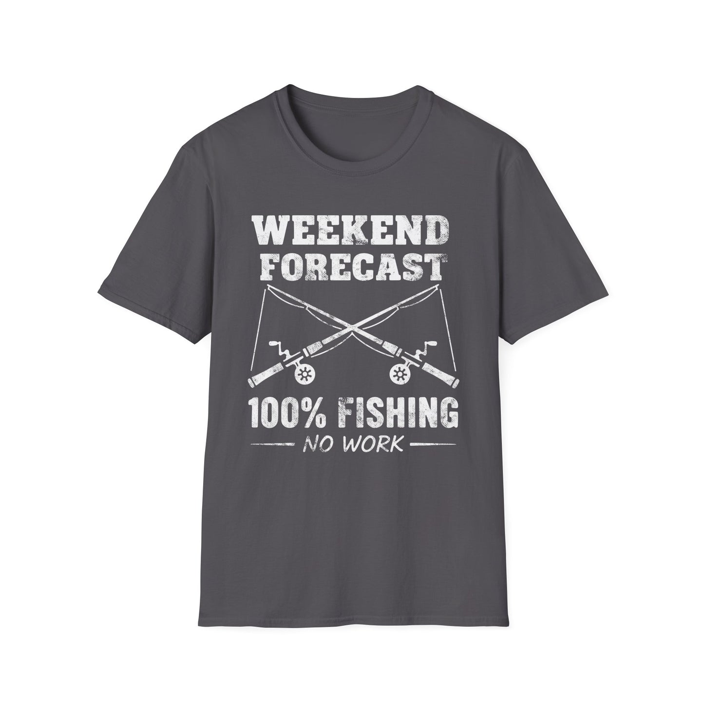 100% Fishing No Work T-Shirt