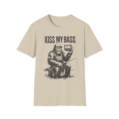 Kiss My Bass Bigfoot T-Shirt
