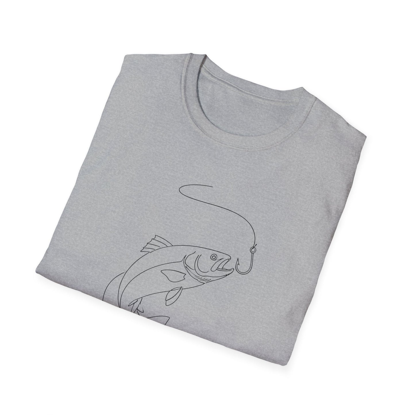 Nice Try Minimal Fish T-Shirt