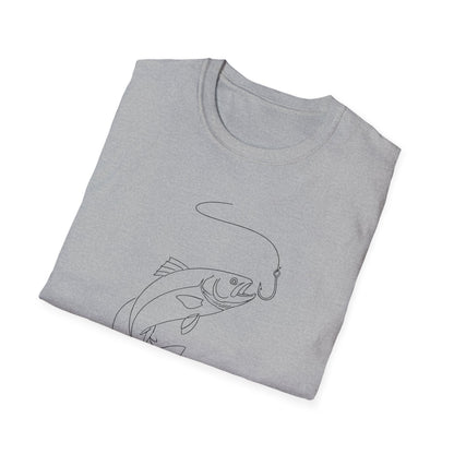 Nice Try Minimal Fish T-Shirt